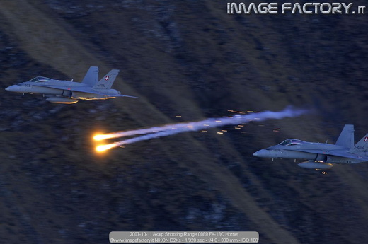 2007-10-11 Axalp Shooting Range 0089 FA-18C Hornet